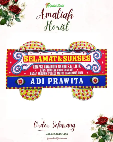 Papan Bunga Ucapan Selamat Sundoluhur